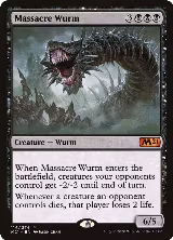Massacre Wurm (114) — card price