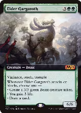 Elder Gargaroth (Extended Art) (373) — card price
