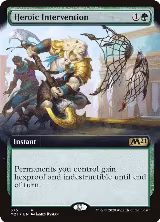 Heroic Intervention (Extended Art) (375) — card price