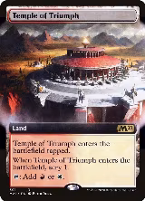 Temple of Triumph (Extended Art) (391) — card price