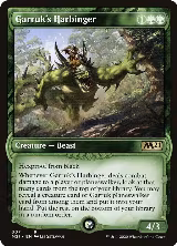 Garruk's Harbinger (Showcase) (307) — card price