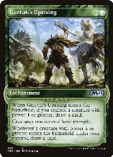 Garruk's Uprising (Showcase) (308) — card price