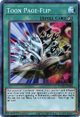 Toon Page-Flip (CR) (TOCH-EN004), Toon Chaos — Yu-Gi-Oh! card price