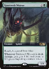 Sporeweb Weaver (Extended Art) (378) — card price