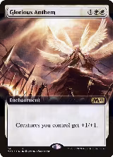 Glorious Anthem (Extended Art) (341) — card price