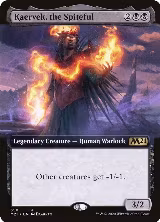 Kaervek, the Spiteful (Extended Art) (358) — card price