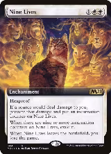 Nine Lives (Extended Art) (344) — card price