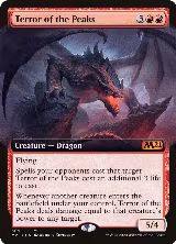 Terror of the Peaks (Extended Art) (369) — card price