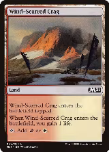 Wind-Scarred Crag (259) — card price