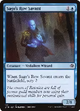 Sage's Row Savant (171) — card price