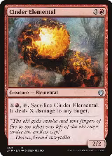 Cinder Elemental (304) — card price