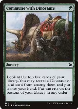 Commune with Dinosaurs (384) — card price
