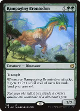 Rampaging Brontodon (423) — card price