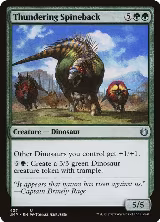 Thundering Spineback (437) — card price
