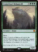 Craterhoof Behemoth (385) — card price