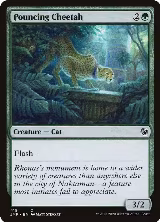 Pouncing Cheetah (419) — card price