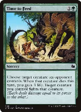 Time to Feed (438) — card price