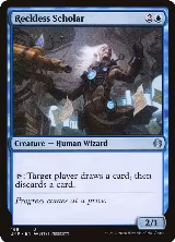 Reckless Scholar (168) — card price
