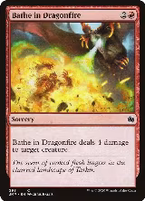 Bathe in Dragonfire (293) — card price