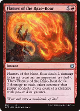 Flames of the Raze-Boar (318) — card price