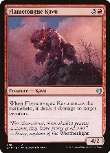 Flametongue Kavu (319) — card price