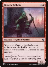 Ornery Goblin (353) — card price