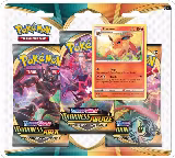 Darkness Ablaze 3 Pack Blister [Flareon], Darkness Ablaze — Pokémon card price