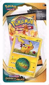 Darkness Ablaze Single Pack Blister [Pikachu], Darkness Ablaze — Pokémon card price