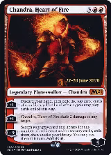 Chandra, Heart of Fire (135), Prerelease Cards — Magic card price