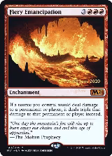 Fiery Emancipation (143), Prerelease Cards — Magic card price