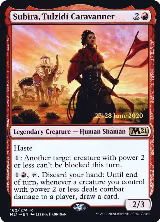 Subira, Tulzidi Caravanner (162), Prerelease Cards — Magic card price