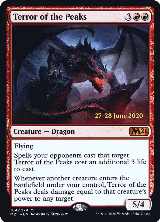 Terror of the Peaks (M21) (164), Prerelease Cards — Magic card price