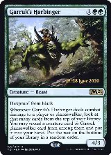 Garruk's Harbinger (185), Prerelease Cards — Magic card price