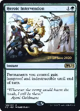 Heroic Intervention (M21) (188), Prerelease Cards — Magic card price