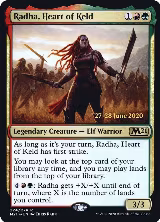 Radha, Heart of Keld (224), Prerelease Cards — Magic card price