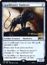 Sparkhunter Masticore (240), Prerelease Cards — Magic card price
