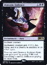 Demonic Embrace (95), Prerelease Cards — Magic card price