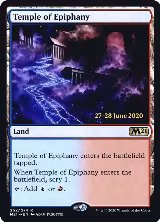 Temple of Epiphany (M21) (252), Prerelease Cards — Magic card price
