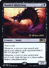 Hooded Blightfang (104), Prerelease Cards — Magic card price