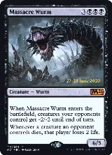 Massacre Wurm (114), Prerelease Cards — Magic card price
