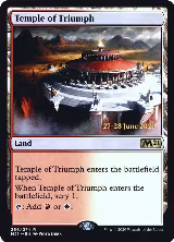Temple of Triumph (M21) (256), Prerelease Cards — Magic card price