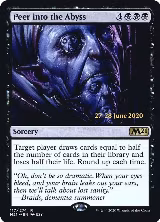 Peer into the Abyss (117), Prerelease Cards — Magic card price