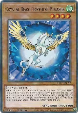 Crystal Beast Sapphire Pegasus (LDS1-EN098), Legendary Duelists: Season 1 — Yu-Gi-Oh! card price