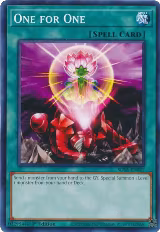 One for One (SDSA-EN027) — card price