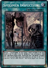 Specimen Inspection (BLAR-EN013) — card price