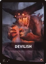 Devilish Theme Card (7) — card price