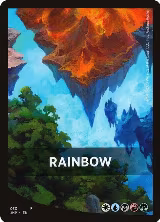 Rainbow Theme Card (30) — card price