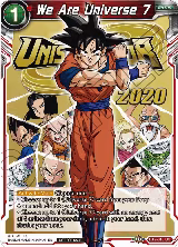 We Are Universe 7 (BT9-018), Tournament Promotion Cards — DB Super card price