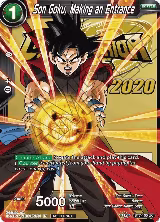 Son Goku, Making an Entrance (BT7-100), Tournament Promotion Cards — DB Super card price