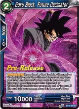Goku Black, Future Decimator (BT10-051), Rise of the Unison Warrior Pre-Release Cards — DB Super card price